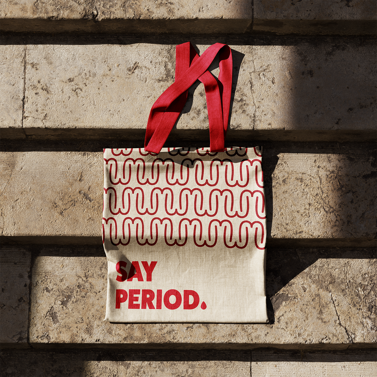 Say Period tote bag